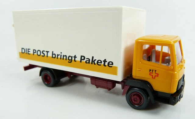 MB Mercedes LKW PTT Post Schweiz Wiking 1:87 H0 ohne OVP [A3-C7]