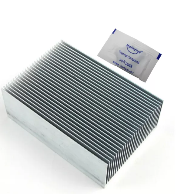 Large Big Aluminum Heat sink Radiator for Led High Power Amplifier