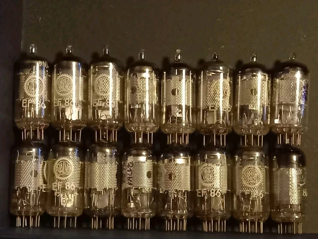 Tube électronique EF86 Valvo, Lampe Vide, Röhre, Testée, Occasion