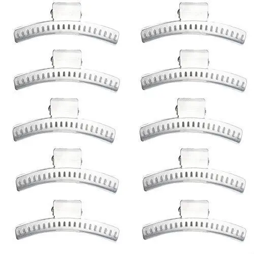 Hair Wave Clips Set of 10 Aluminum 3.5 Butterfly Wave Setting Clips Finger