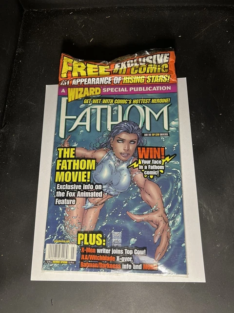 Fathom Wizard Special Edition Comic Book Magazine Michael Turner Rising (W22)