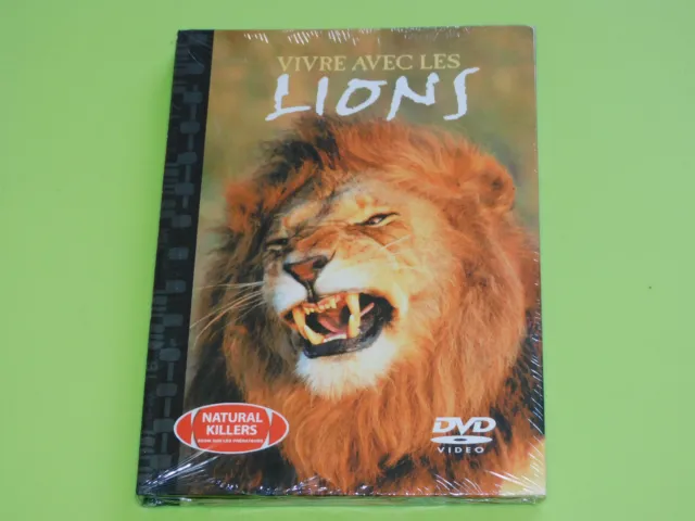 Dvd - Vivre Avec Les Lions - Naturals Killers - 2005 - Neuf Scelle