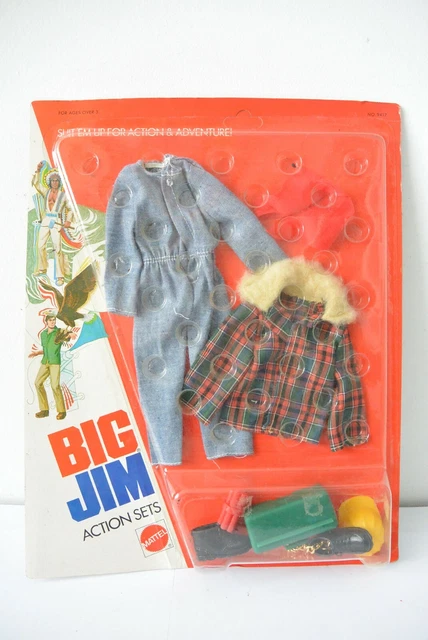 MATTEL BIG JIM vintage panoplie tenue de chef n°7397