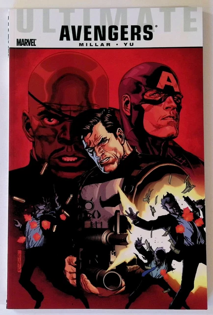 Ultimate Avengers Crime and Punishment Trade Paperback Punisher Ghost Rider MCU
