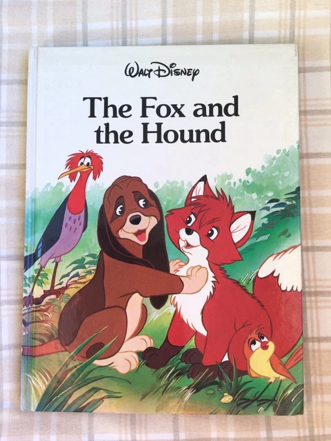 WALT DISNEY THE Fox And The Hound Hardback Childrens Story Book ...