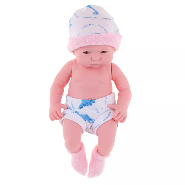 Reborn Doll 10 Pollici Realistiche Bambole in Vinile in Silicone Morbido Bambole