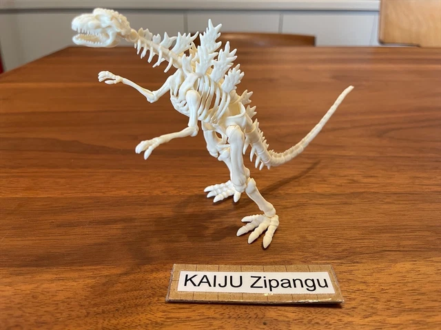 2021 Banidai Godzilla Squelette 4 " Grand Figurine OS Couleur Kaiju Capsule