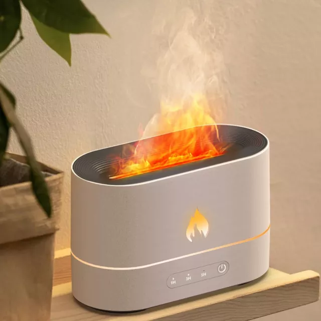 Aroma Humidifier Essential Oil Diffuser Grain Ultrasonic Air LED Aromatherapy US