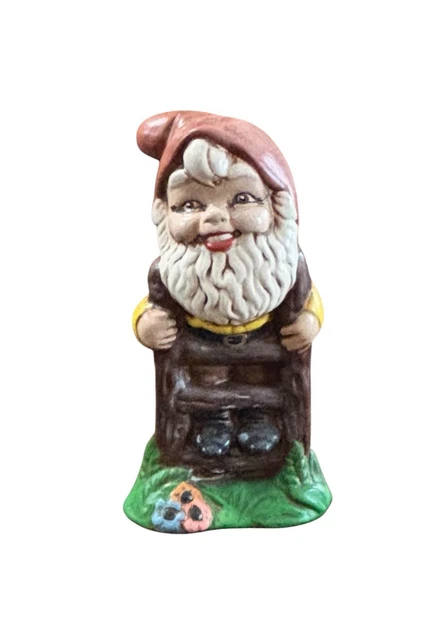 Salière Et Poivrière Nains De Jardin Céramique - Kitsch Et Rétro - Lot De 2