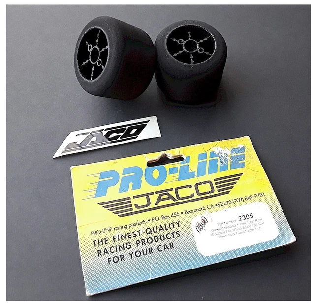 thumbnail image 2 of Contact-RC J84007 1/8 Foam Rear Tires (40 Shore) W/ Black 5-Spoke Rims (2 Pcs) 2 of 2