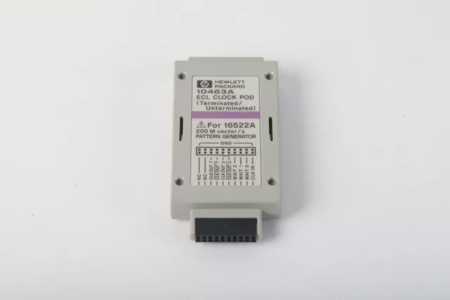 HP Agilent Keysight 10463A ECL Clock Pod