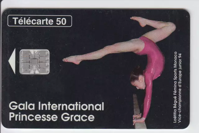 Monaco Telecarte / Phonecard .. Mf32 50U Sc7 Gala Gym 10/94 C49146748 Chip/Puce