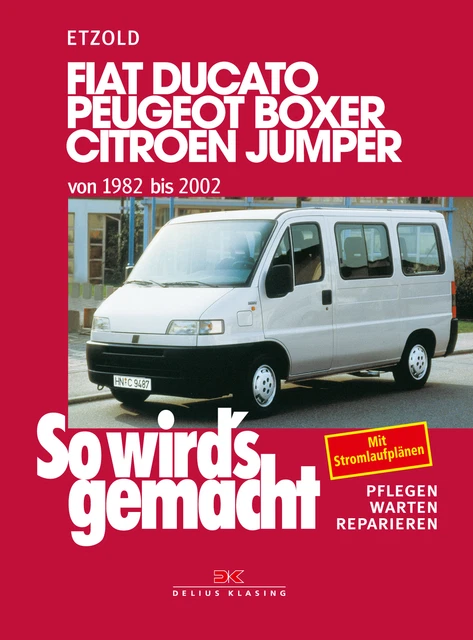 REPARATURANLEITUNG FIAT DUCATO 230 280 Reparatur/BUCH Jetzt helfe ich mir selbst
