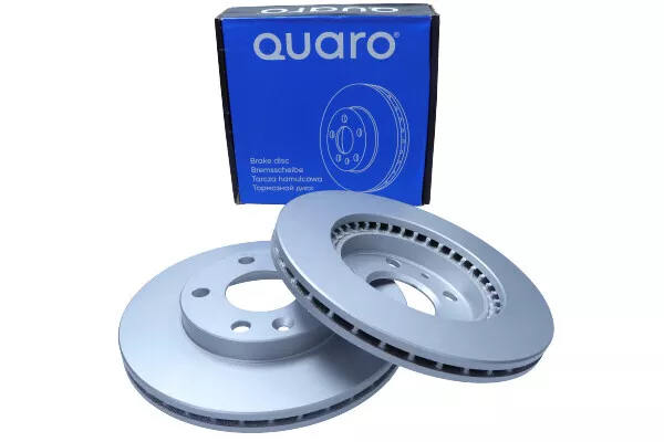 QUARO 2x Disque Ø269mmmm Avant Aéré Internement pour Dacia Duster 1.0 Gpl 3