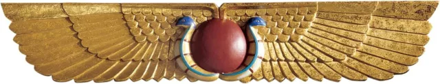 Design Toscano NG32428 Egyptian Temple Sculptural Wall Pediment