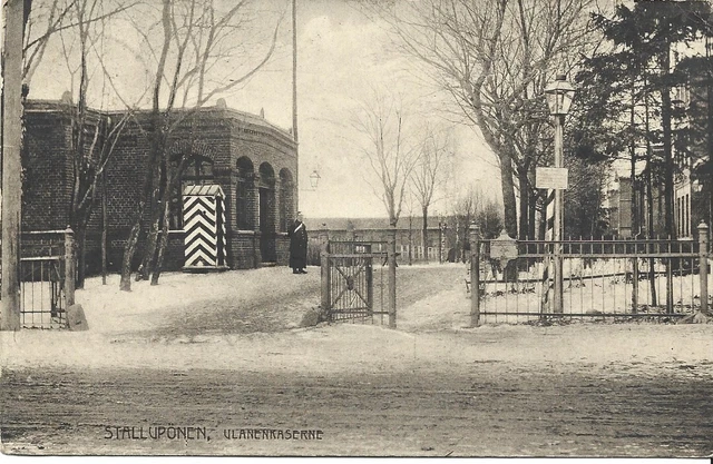 KASERNE ULANENREG. GRAF zu Dohna Nr. 8 Stallupönen (heute Nesterov