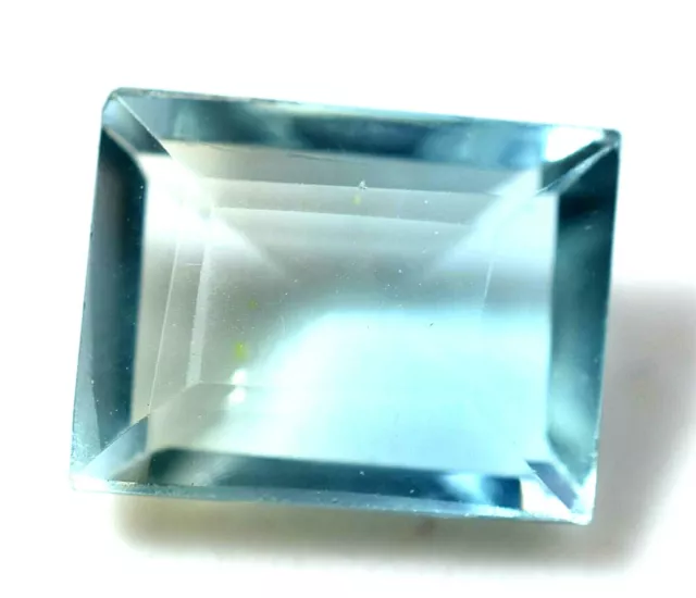 Labo Synthétique 9.15 CT Beau Bi- Couleur Amétrine Ggl Certifié Émeraude Cut Gem