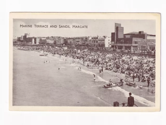 Printed Postcard Marine Terrace And Sands, Margate