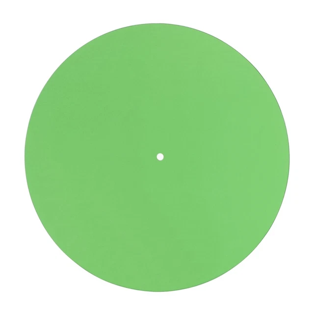 SPINCARE Acryl-Slipmat Für Plattenspieler – 12 Zoll, 4 Mm Stark, Antistatisch, Schwarz