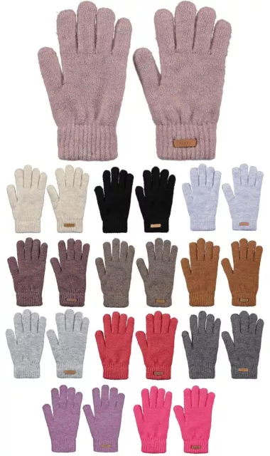 Barts Handschuhe Strickhandschuhe Damen Fingerhandschuhe Winter Witzia Gloves