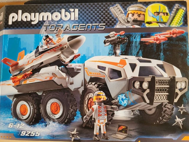 playmobil 9255 -  Spy Team Battle Truck - wenig GEBRAUCHT