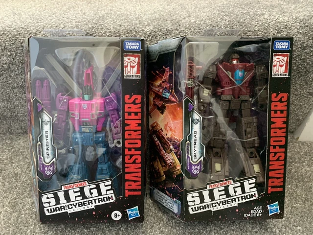 TRANSFORMERS WAR FOR Cybertron Siege Deluxe Spinister Skytread