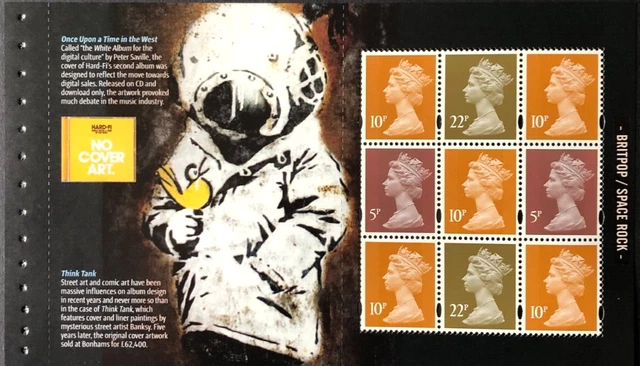 Copertine album classico GB 2010 Prestige timbro macchina libretto riquadro 4 ex. DX48, nuovo di zecca