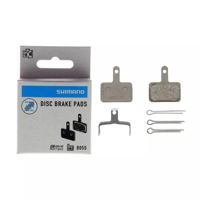 Shimano B05S Disc Brake Pads Bike New Design Genuine Spring Pin Mtb Road Organic