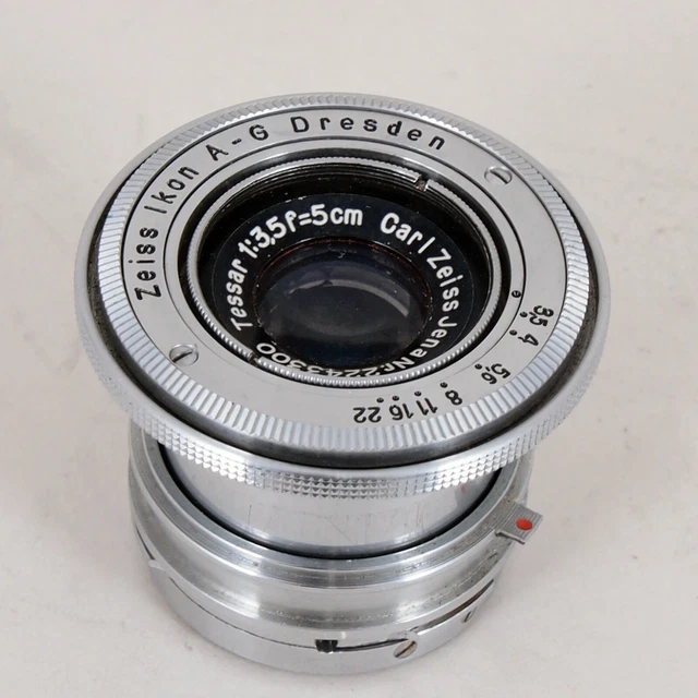 Carl Zeiss Jena Tessar 5cm F=3,5    Contax RF