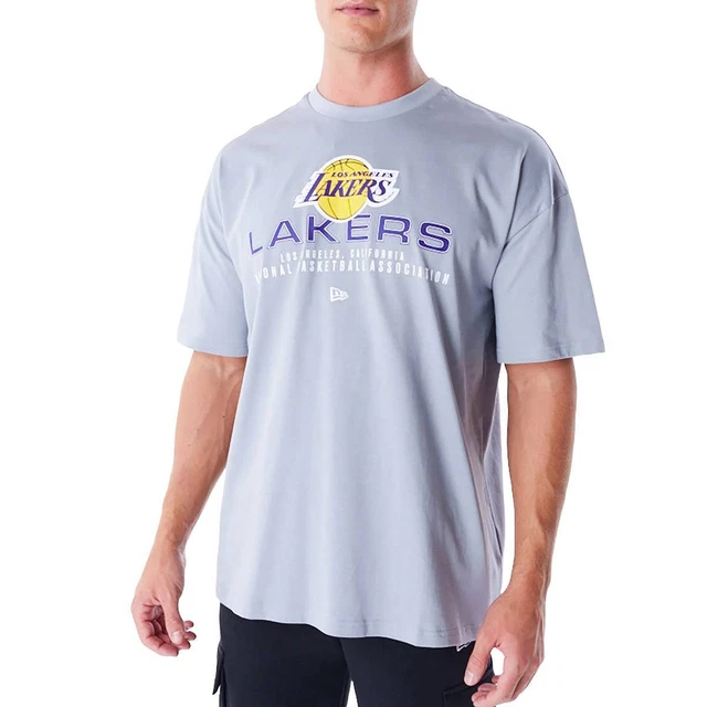 NEW ERA NBA Los Angeles Lakers Hommes Haut Gris 46830 EUR 47 54 PicClick FR