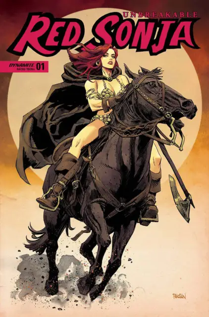Unbreakable Red Sonja #1 - Cover V - 1:7 Incentive Dan Panosian Variant Cover