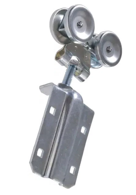 2 Pack) National Hardware N168-815 Box Rail Barn Door Hangers, 450 Lb Max, Zinc