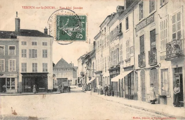 VERDUN-sur-le-DOUBS - Rue Abel Jeander
