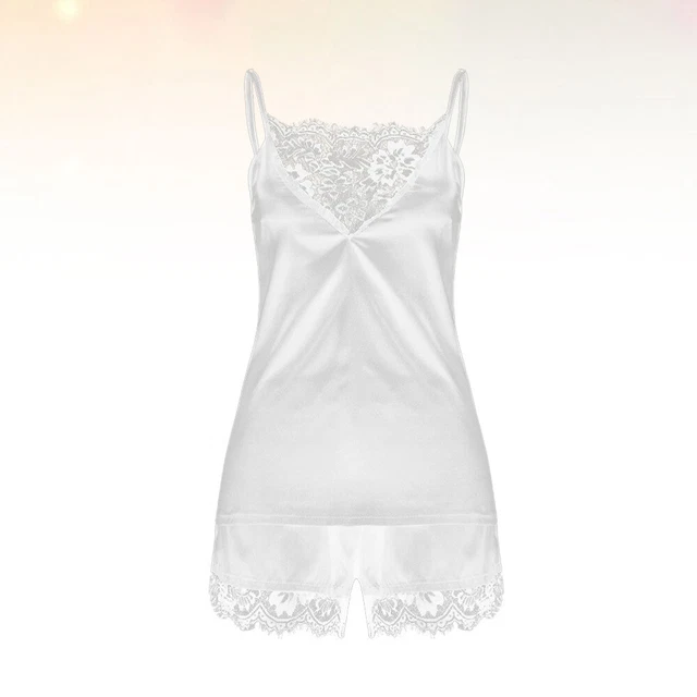 M Miss Lace bodybamboll donna camicia da notte abiti pigiama