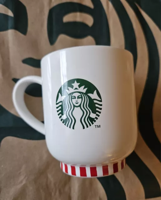 Starbucks Tasse Mug Weihnachten 2023 Rentier mit Logo Reindeer 355ml 12 oz. 2