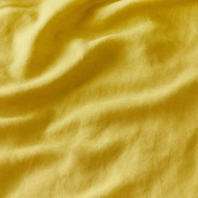 HOME REPUBLIC VINTAGE Washed Linen queen Quilt Cover set 2 x