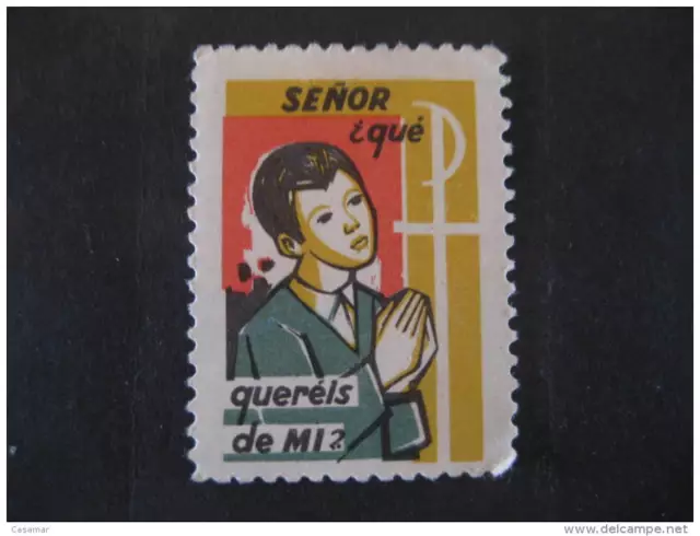 Priester Priest Religion Poster Stamp Label Vignette VI �Eta-Werk