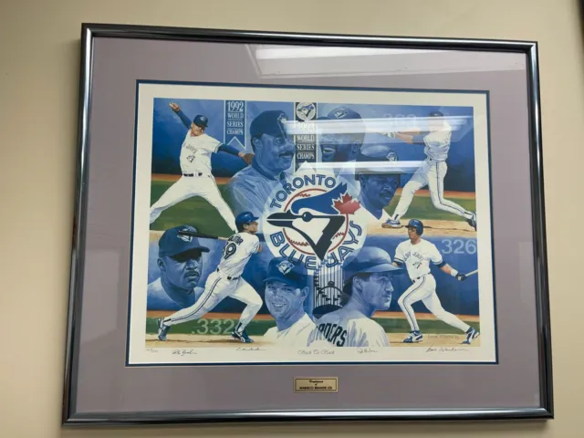 Toronto Blue Jays back to back Champions Print by Lorne Winters '93