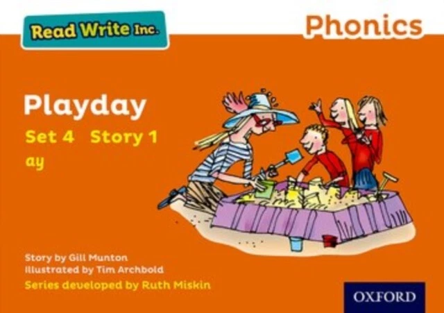 GILL MUNTON - Read Write Inc. Phonics Orange Set 4 Storybook 1 Playda ...