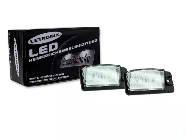 SMD LED Kennzeichenbeleuchtung kompatibel mit Nissan Rogue ab 2013