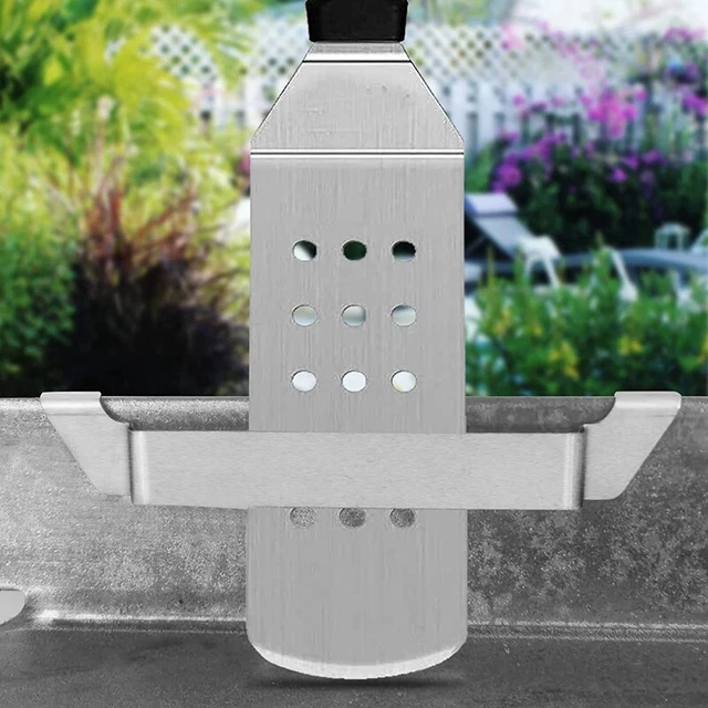 Supporto spatola per griglia in acciaio inox, supporto utensili per barbecue, accessori per barbecue, piastra per griglia C4S3