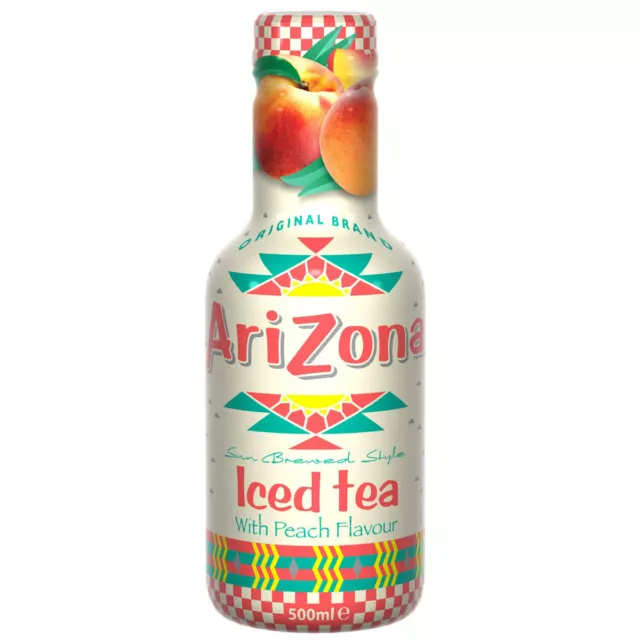 Arizona Iced Tea Peach Flavour Erfrischungsgetränk Monouso