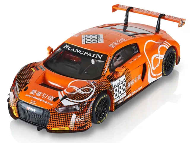 SCX 1/32 Scale Analog 10279Audi R8 LMS GT3 Motorsport with lights- New with case
