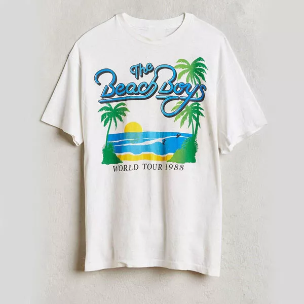 The Beach Boys World Tour Men T-shirt White Unisex All Sizes XX147