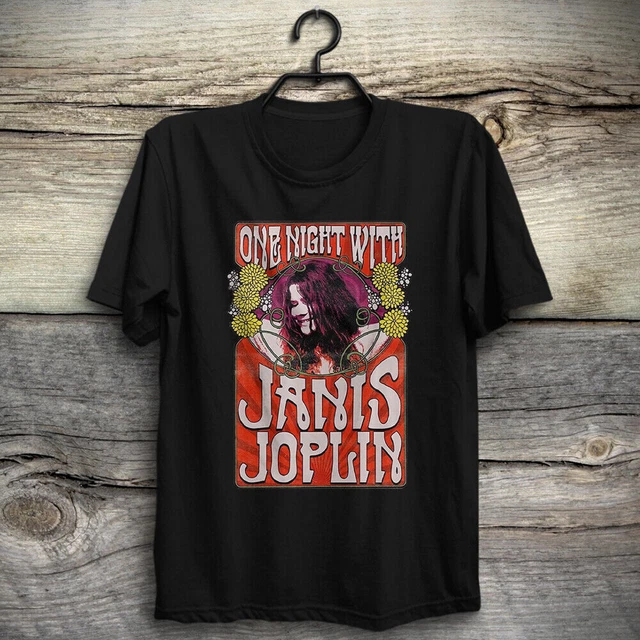 Janis Joplin T-Shirt New Men Short Sleeve For Unsiex