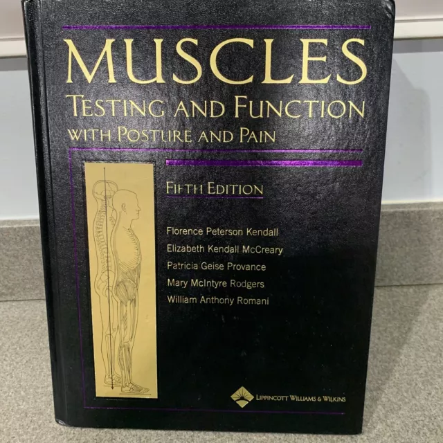 muscles testing and function with posture and pain fifth edition