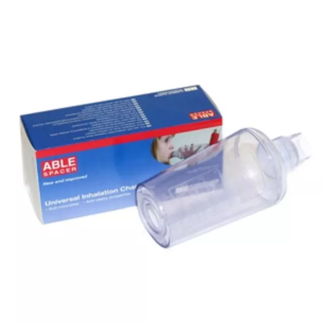 Able Spacer Universal Inhalation Chamber-Small Mask New 2