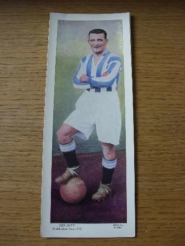 c1934-1936 Topical Times Panel Portrait: Huddersfield Town - Butt, Len [Full Col