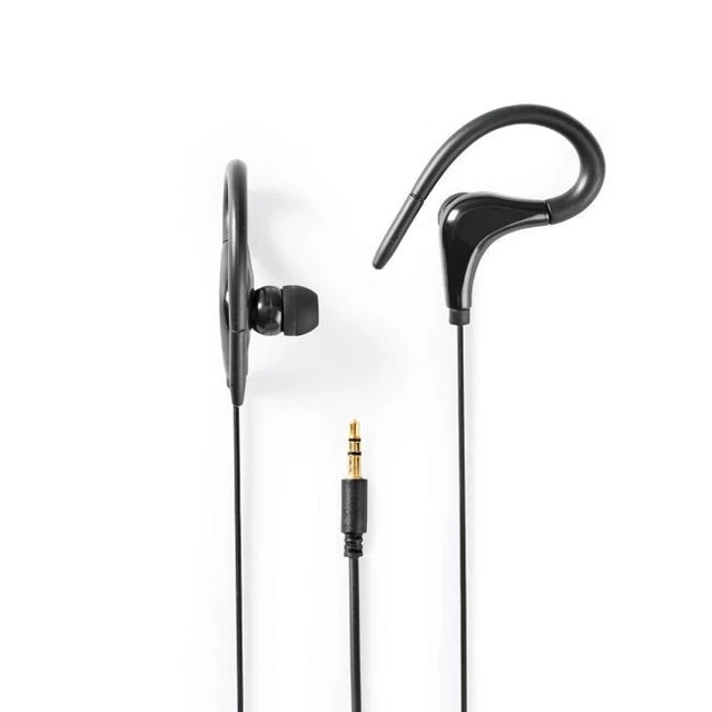 Écouteurs pour le sport | filaires | intra-auriculaires | câble de 1,2 m | noirs