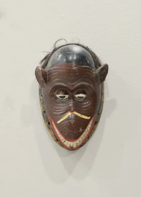 African Mask Baule Monkey Mask Ivory Coast